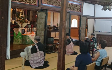 2020年盂蘭盆会法要写真